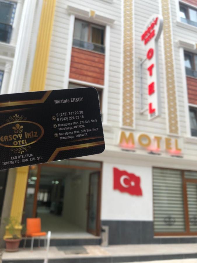 Ersoy Ikiz Otel Antalya Eksteriør bilde